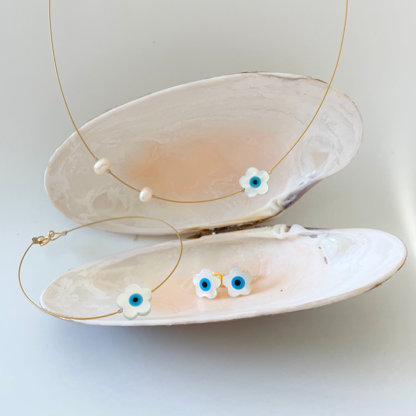 Evil Eye Studs Naxos Earrings