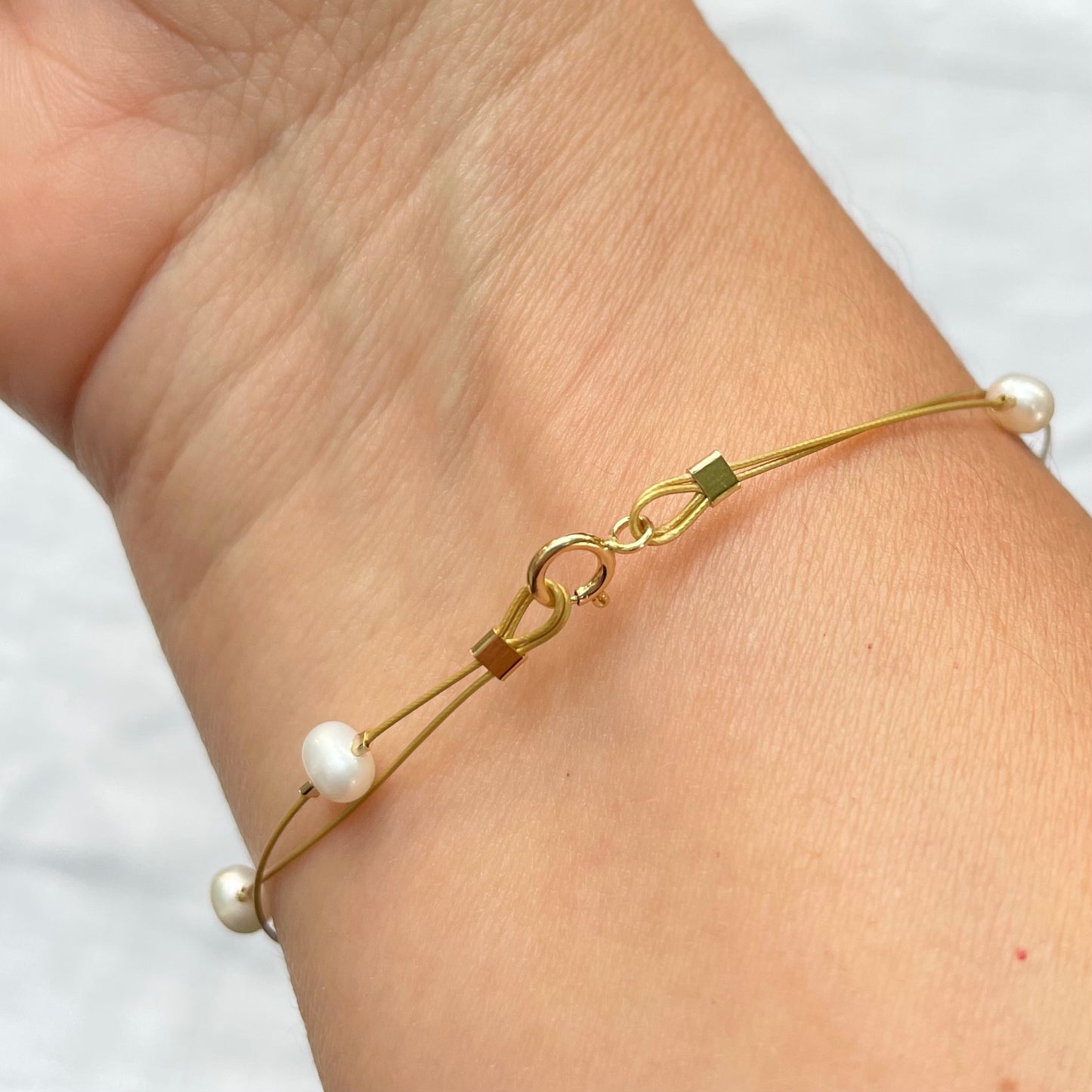 Double Layer Lucky Eye Charm Bracelet