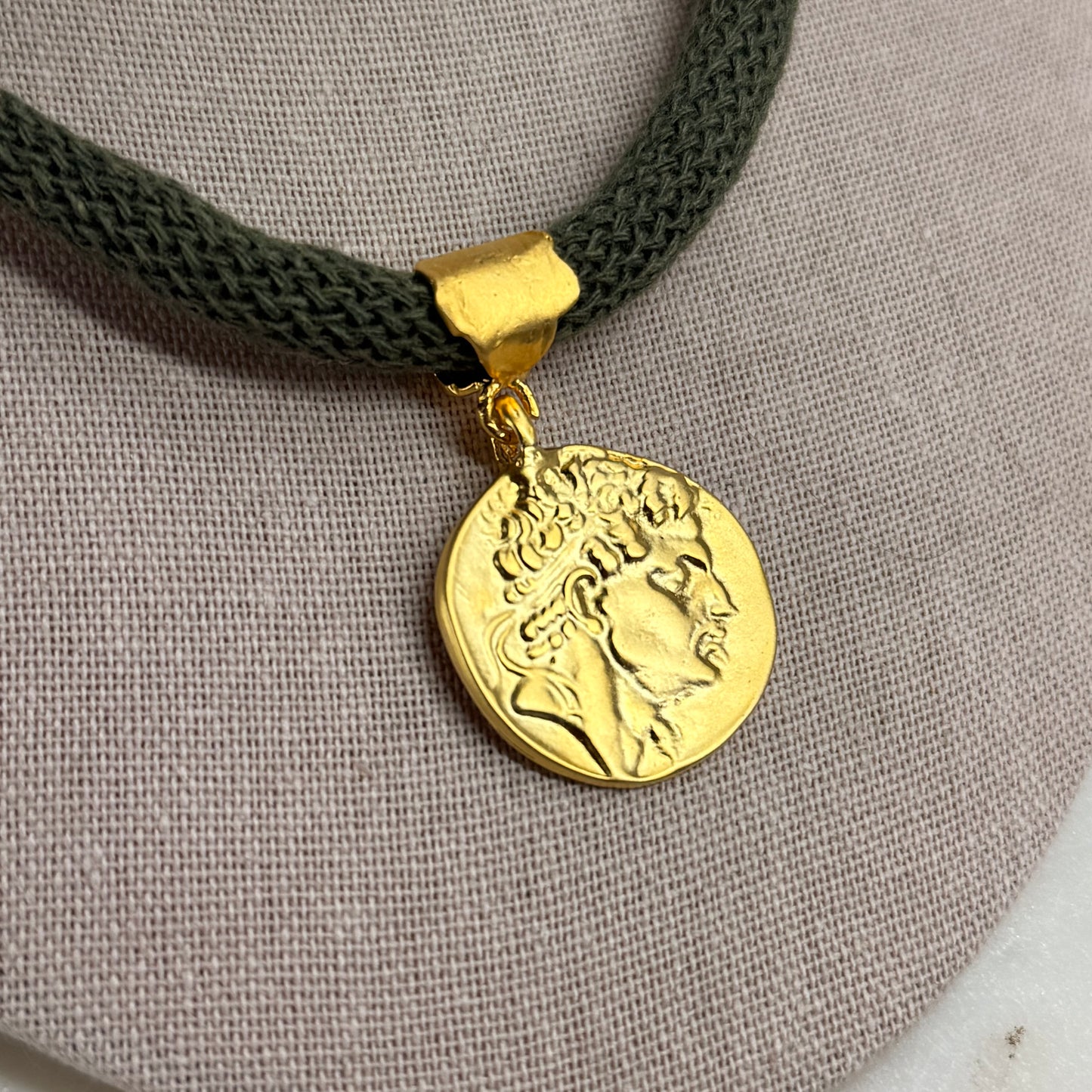 Handmade Ancient Coin Necklace – Timeless Elegance with Modern Style