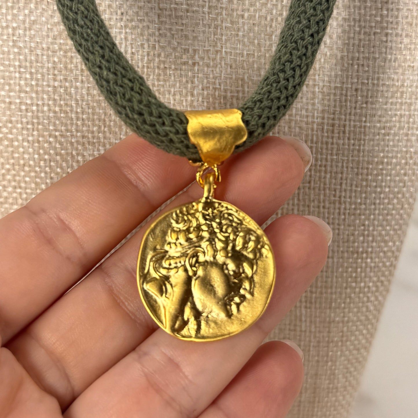 Handmade Ancient Coin Necklace – Timeless Elegance with Modern Style