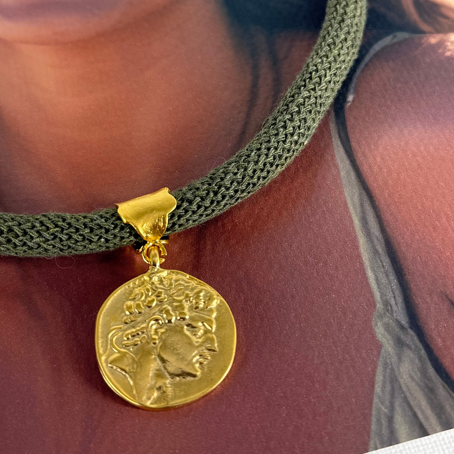 Handmade Ancient Coin Necklace – Timeless Elegance with Modern Style