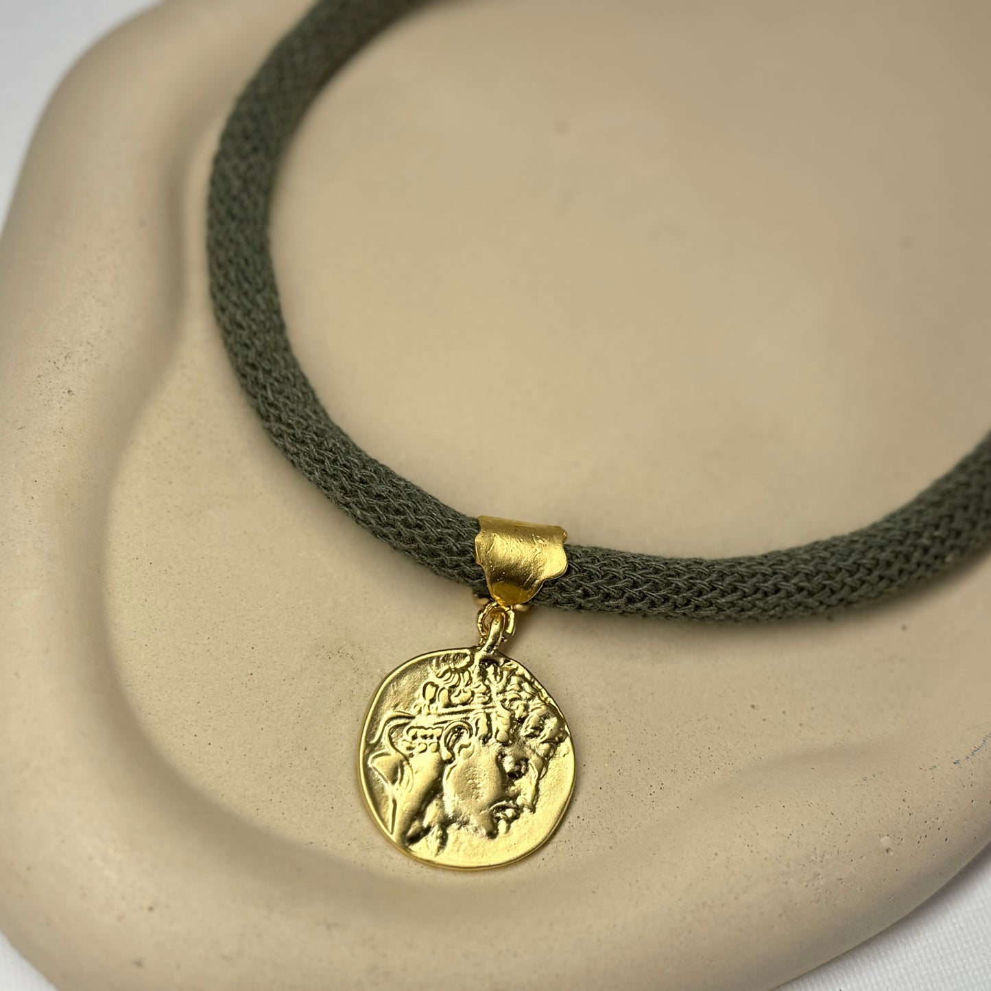 Handmade Ancient Coin Necklace – Timeless Elegance with Modern Style