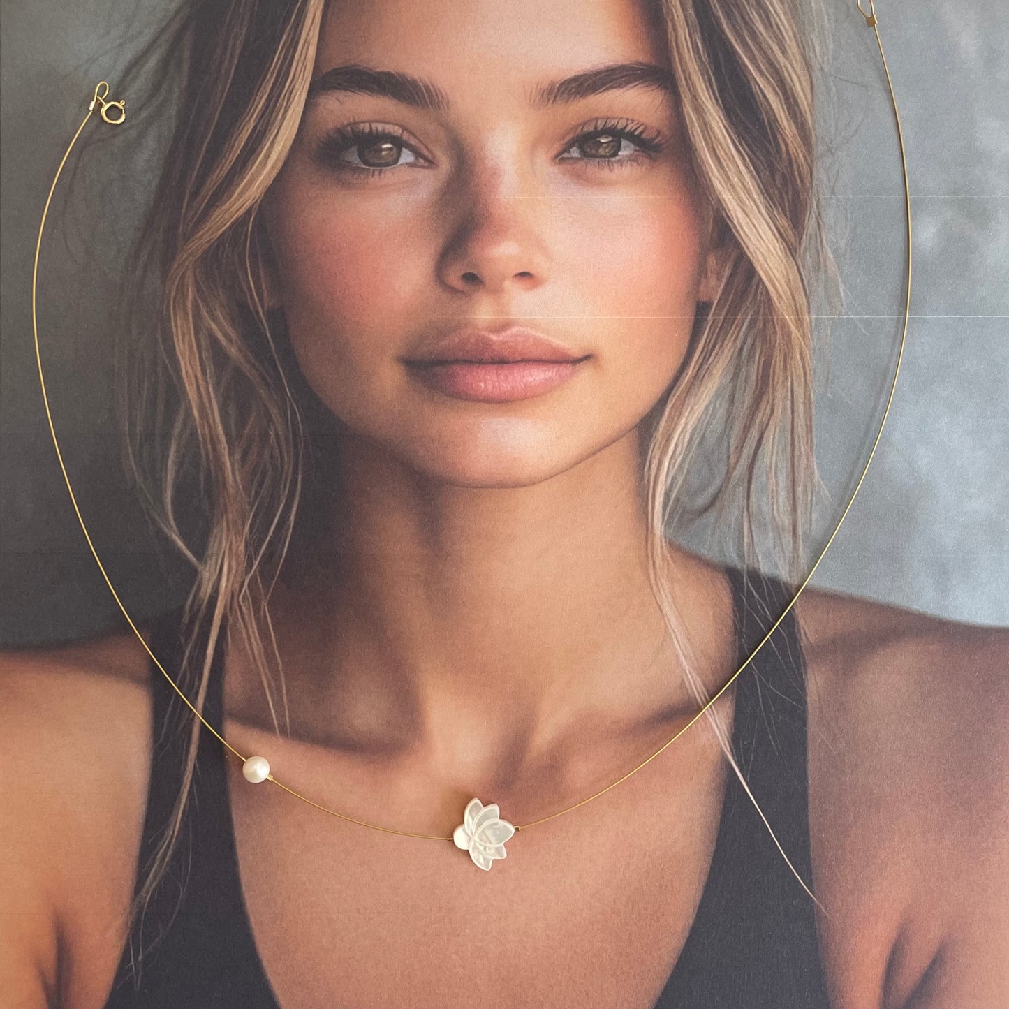 The White Lotus Necklace