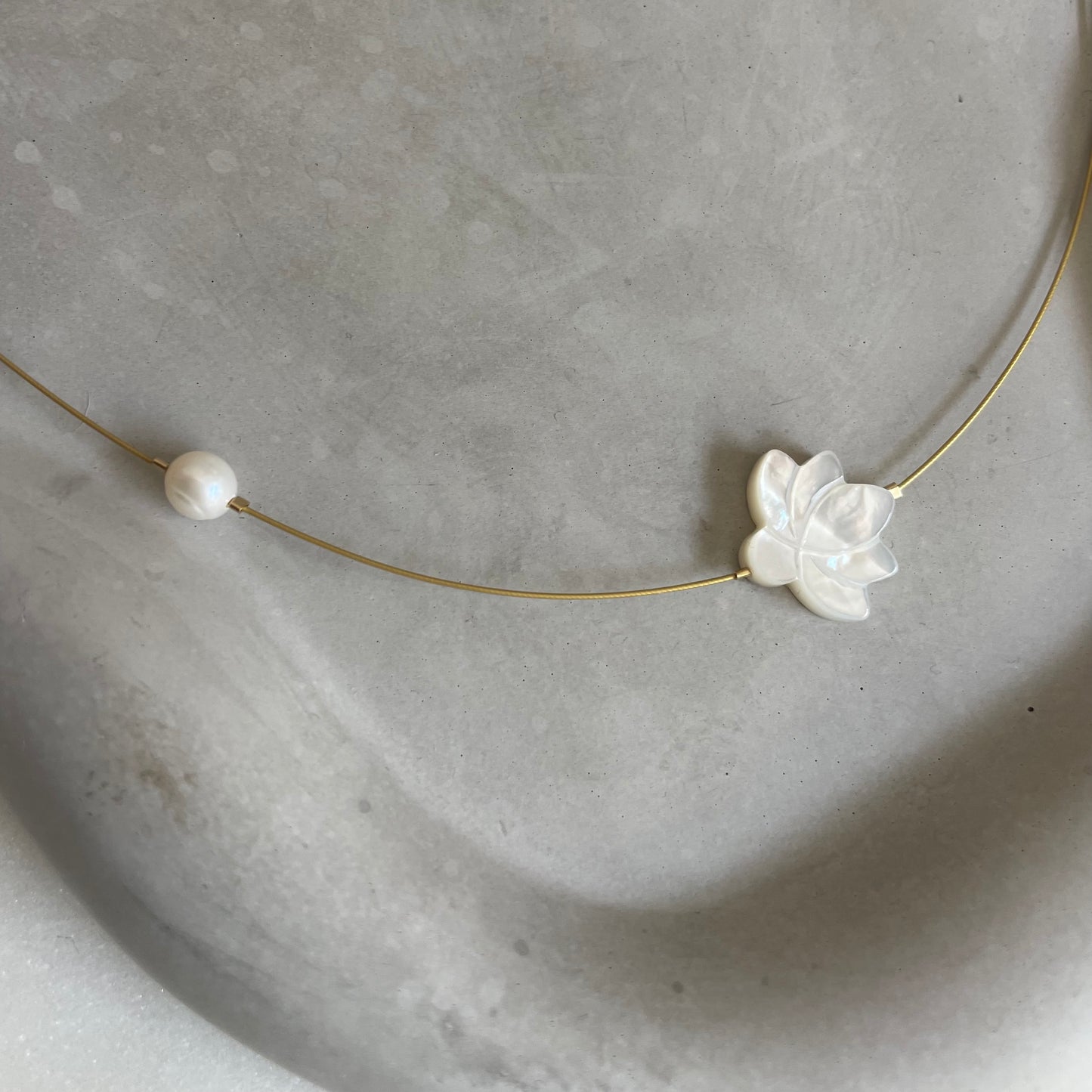 The White Lotus Necklace