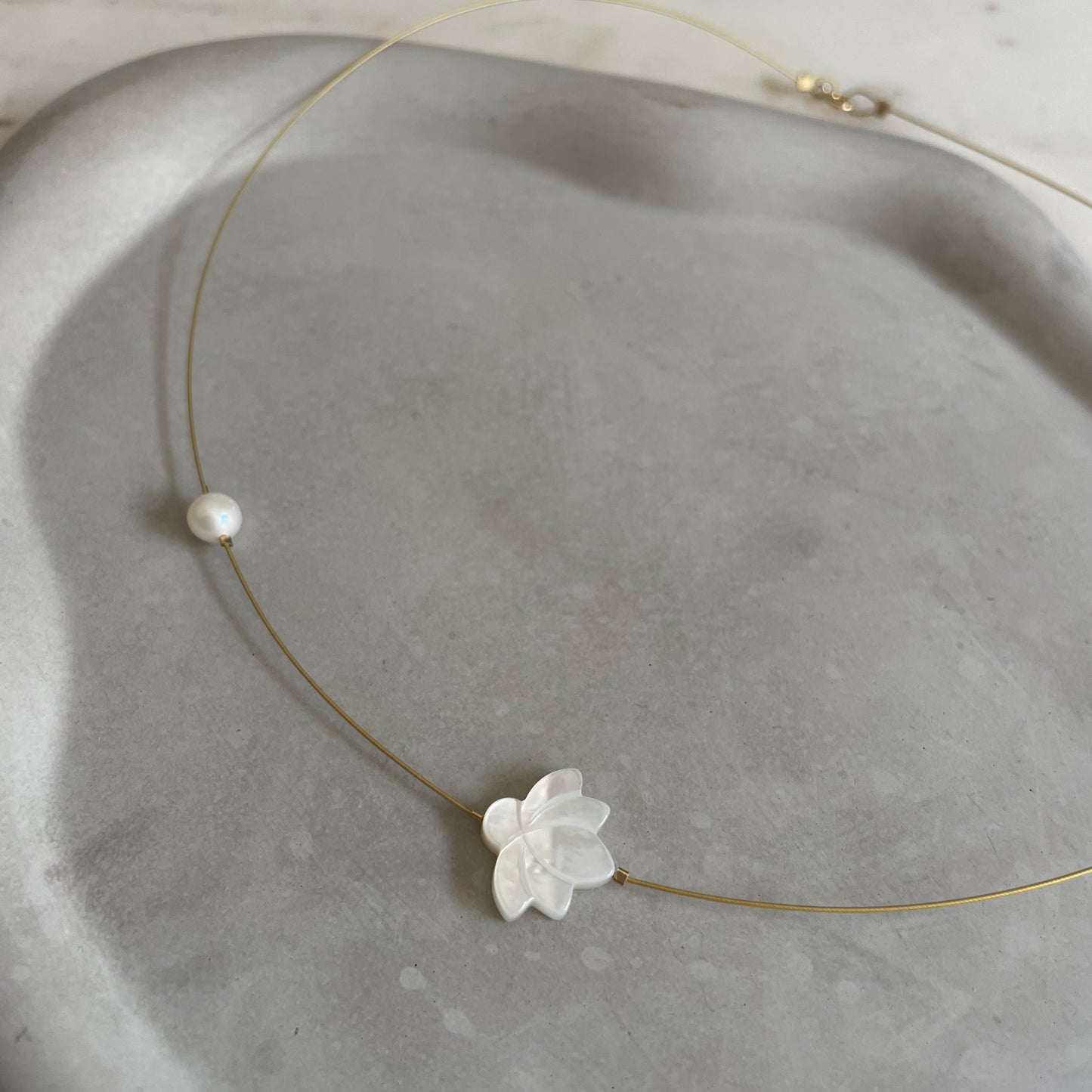 The White Lotus Necklace