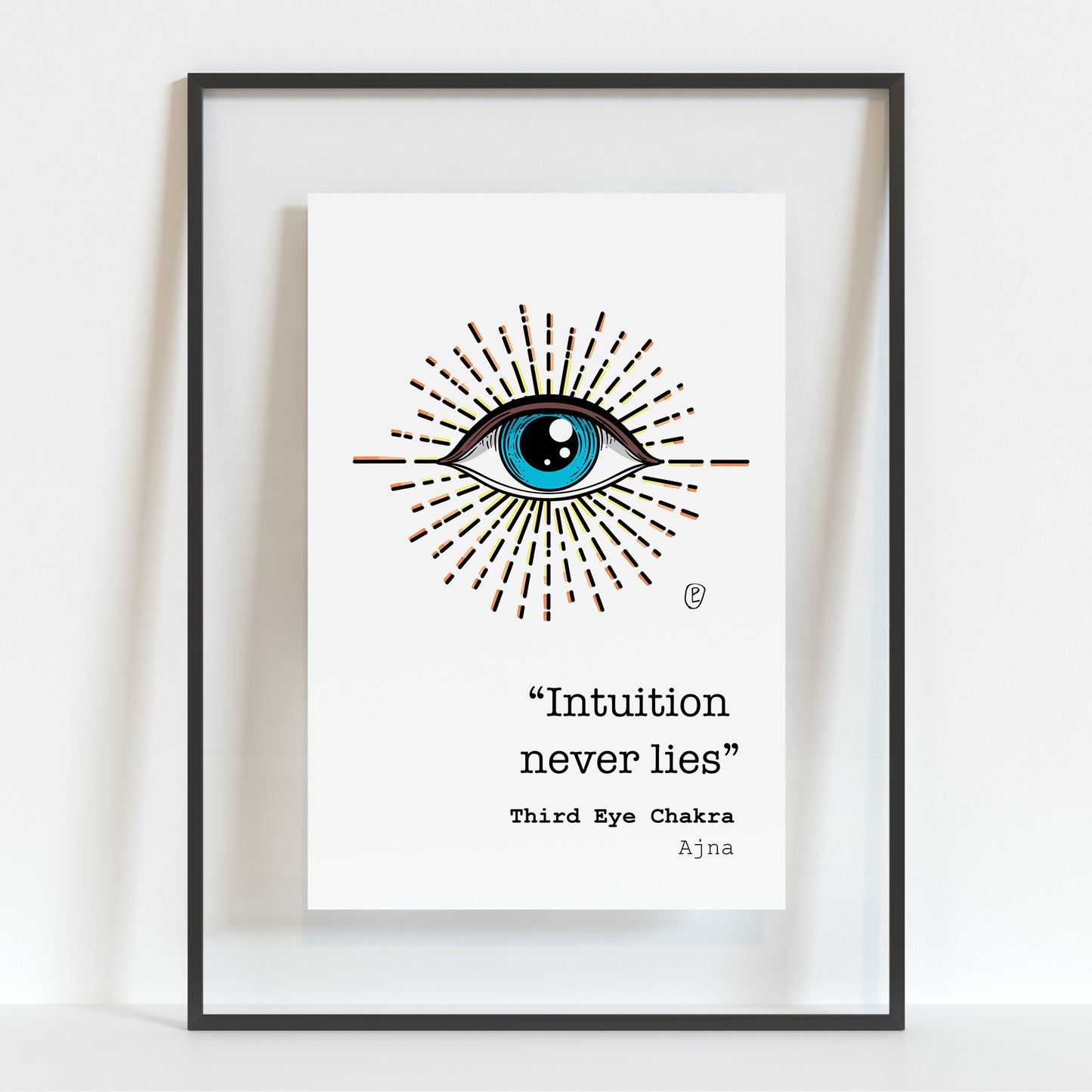 Third Eye Chakra Art Print