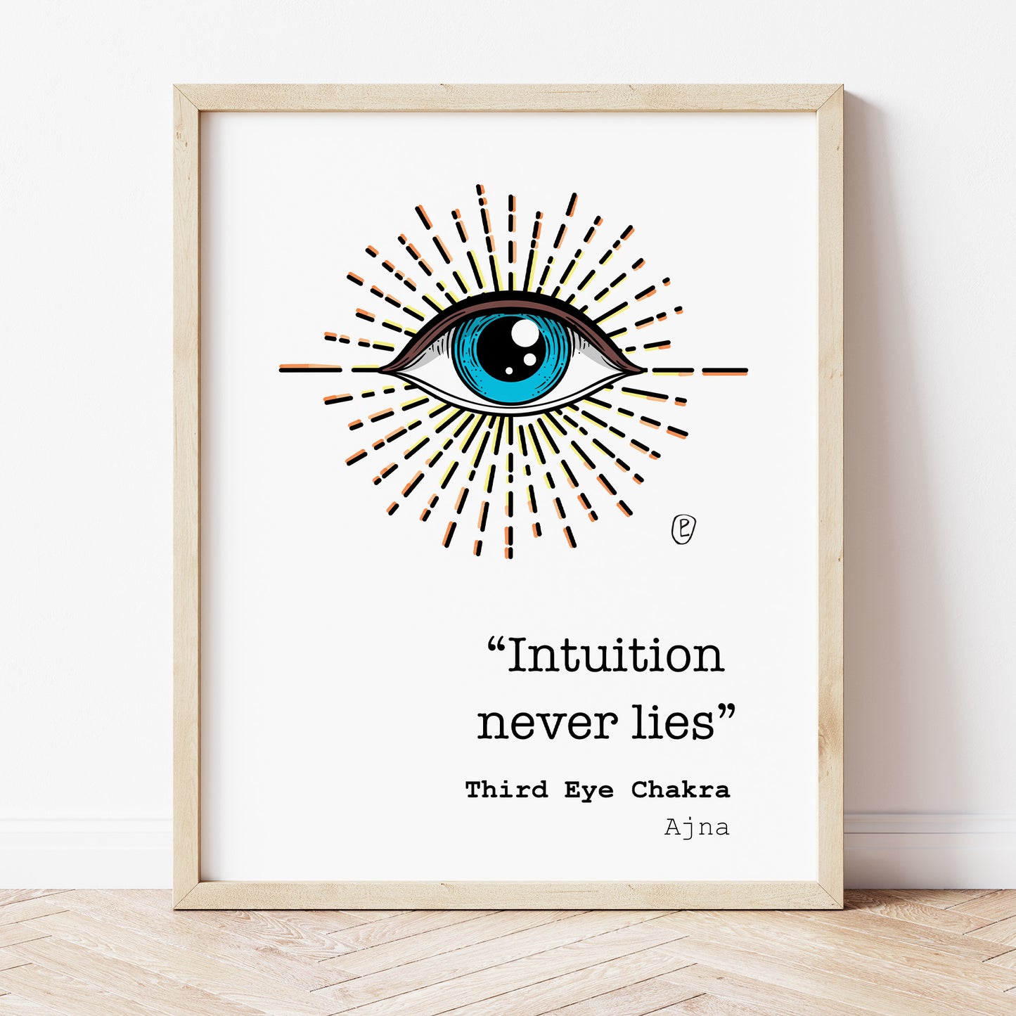 Third Eye Chakra Art Print