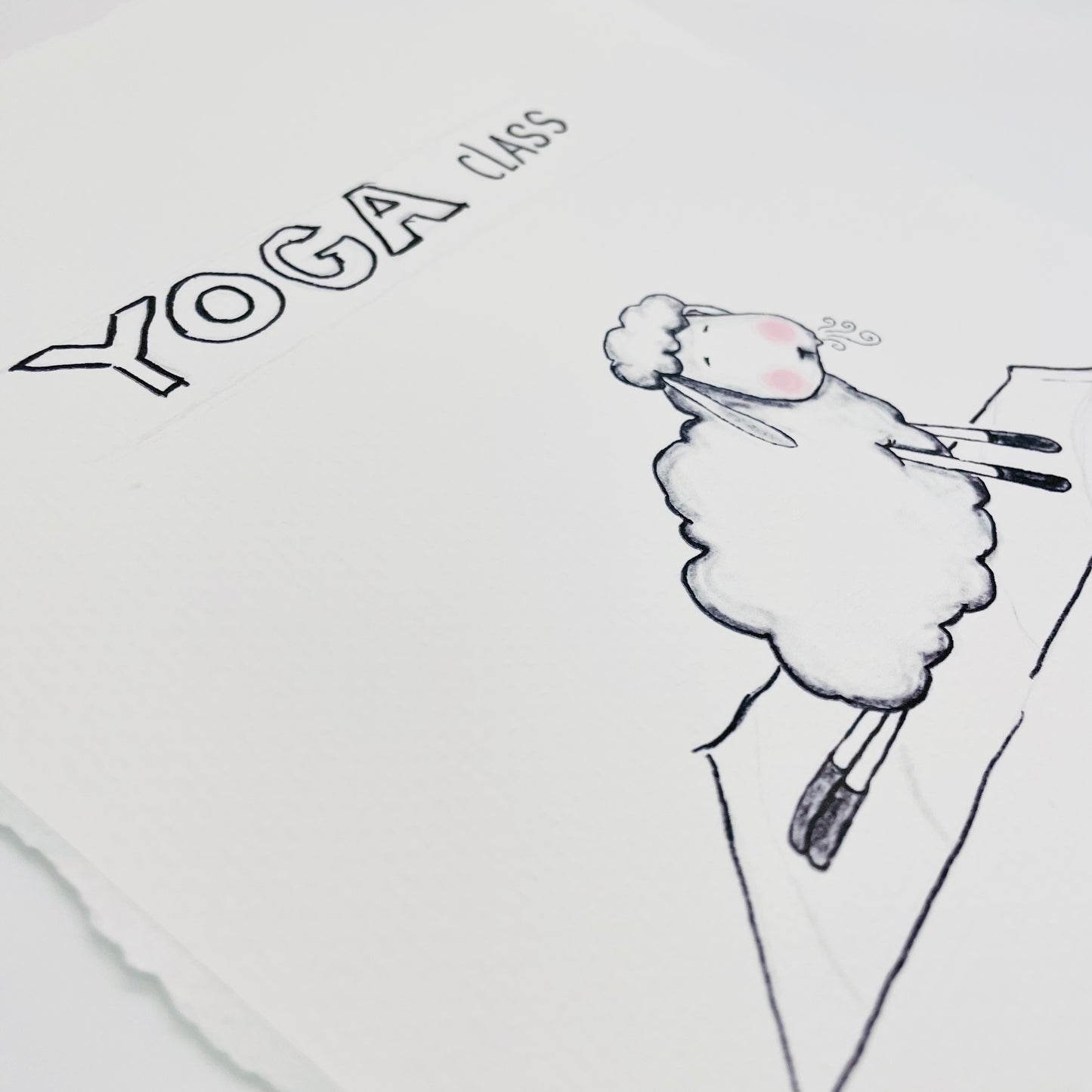 Yoga Class Sheep