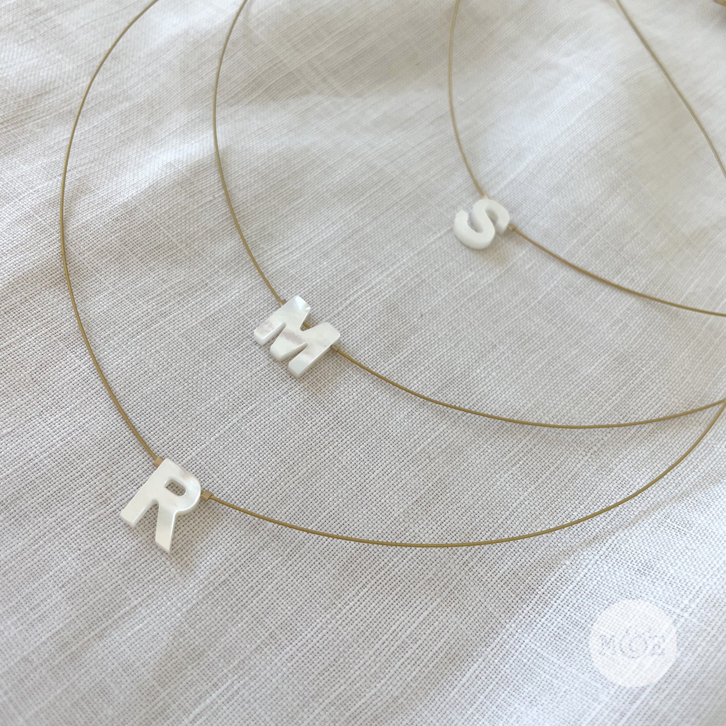 Letters Choker Necklace