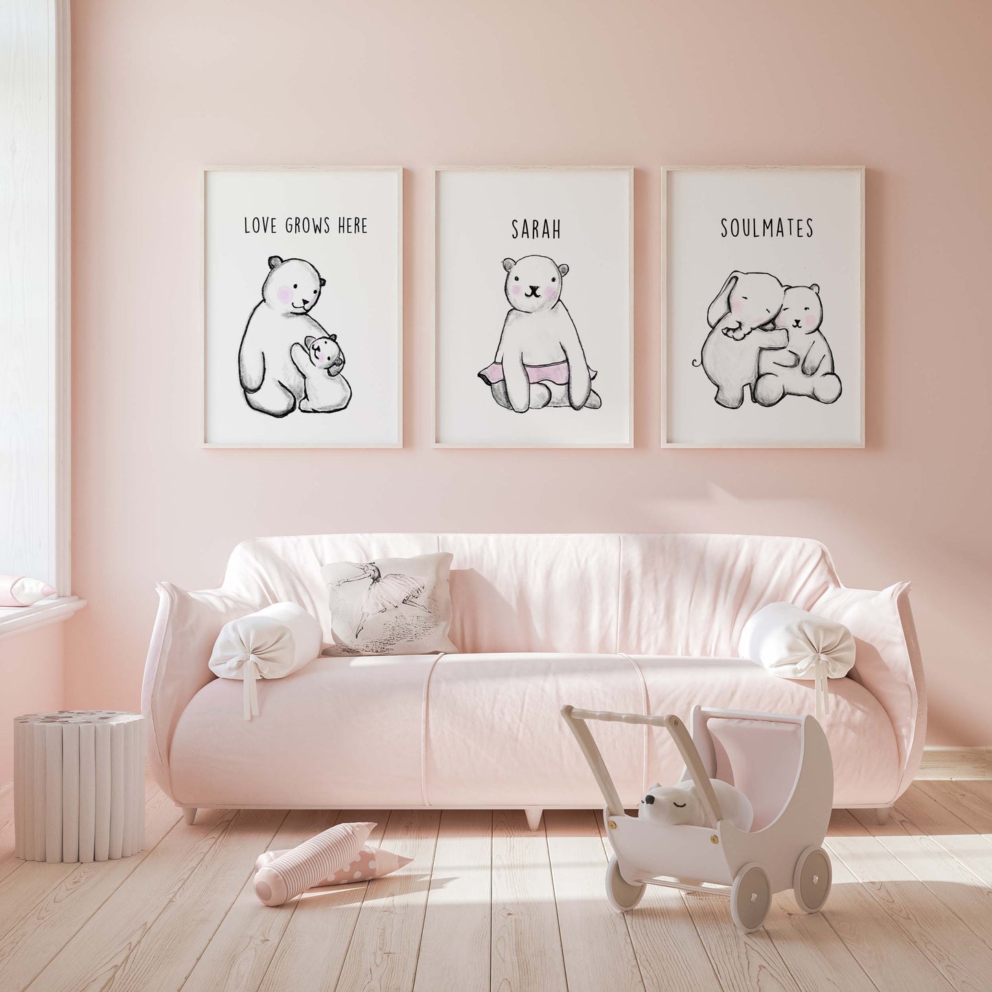 Custom Name Teddy Bear