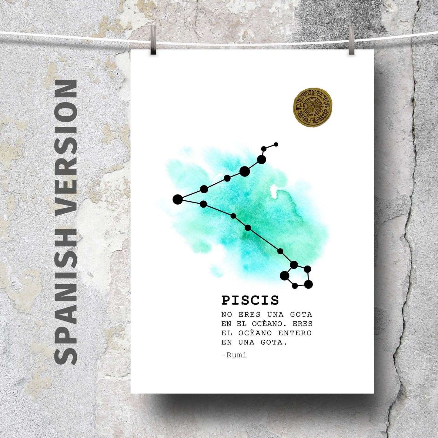 Pisces Watercolor