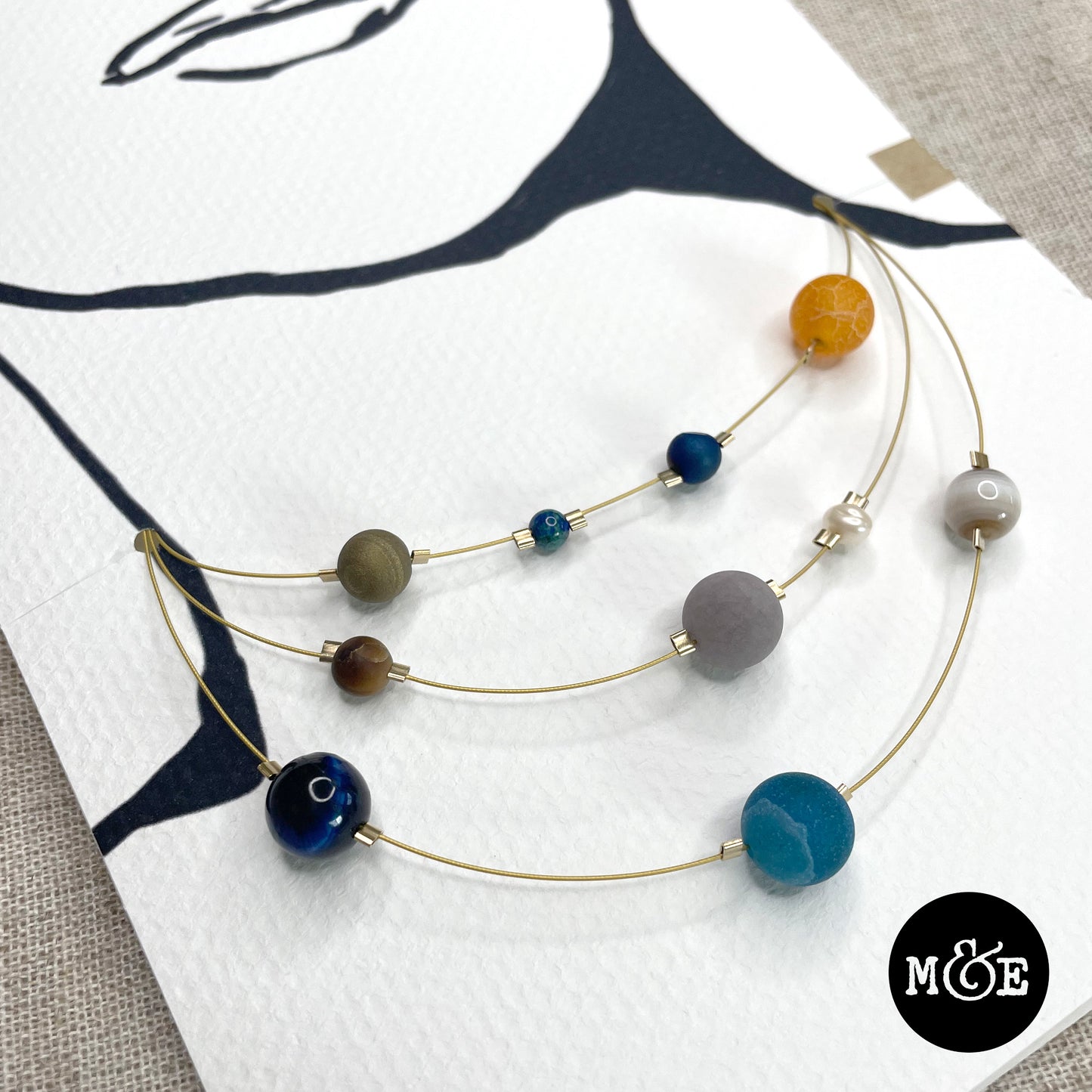 Hanging Universe Necklace