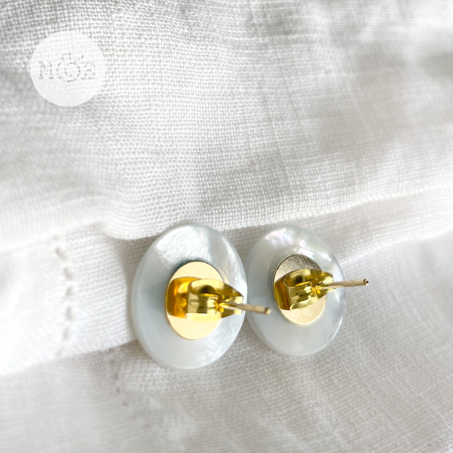 Santorini Earrings ( STUDS )