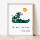 Sacral Chakra Art Print