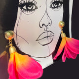 Bali's Flower Earrings