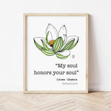 Crown Chakra Art Print