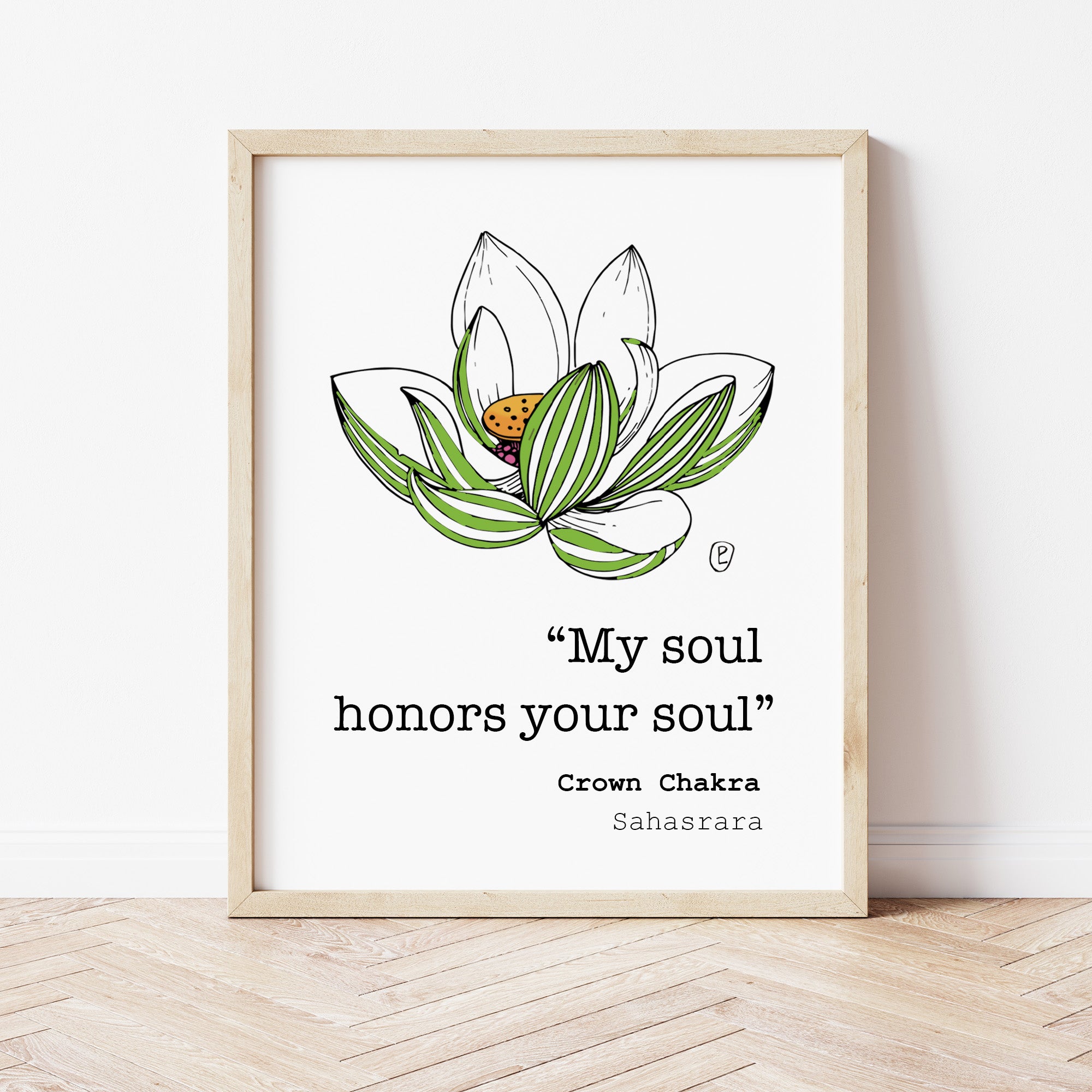 Crown Chakra Art Print