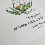 Crown Chakra Art Print