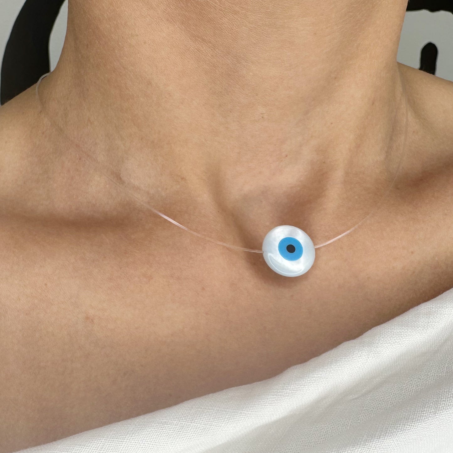 Floating Eye Necklace