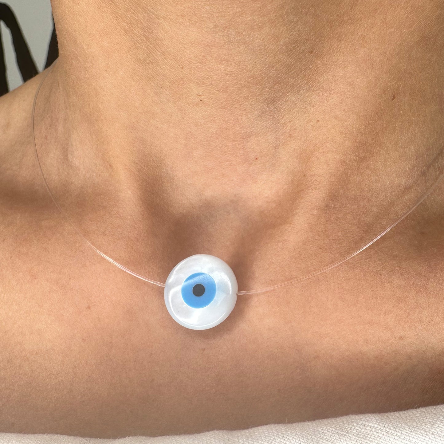 Floating Eye Necklace