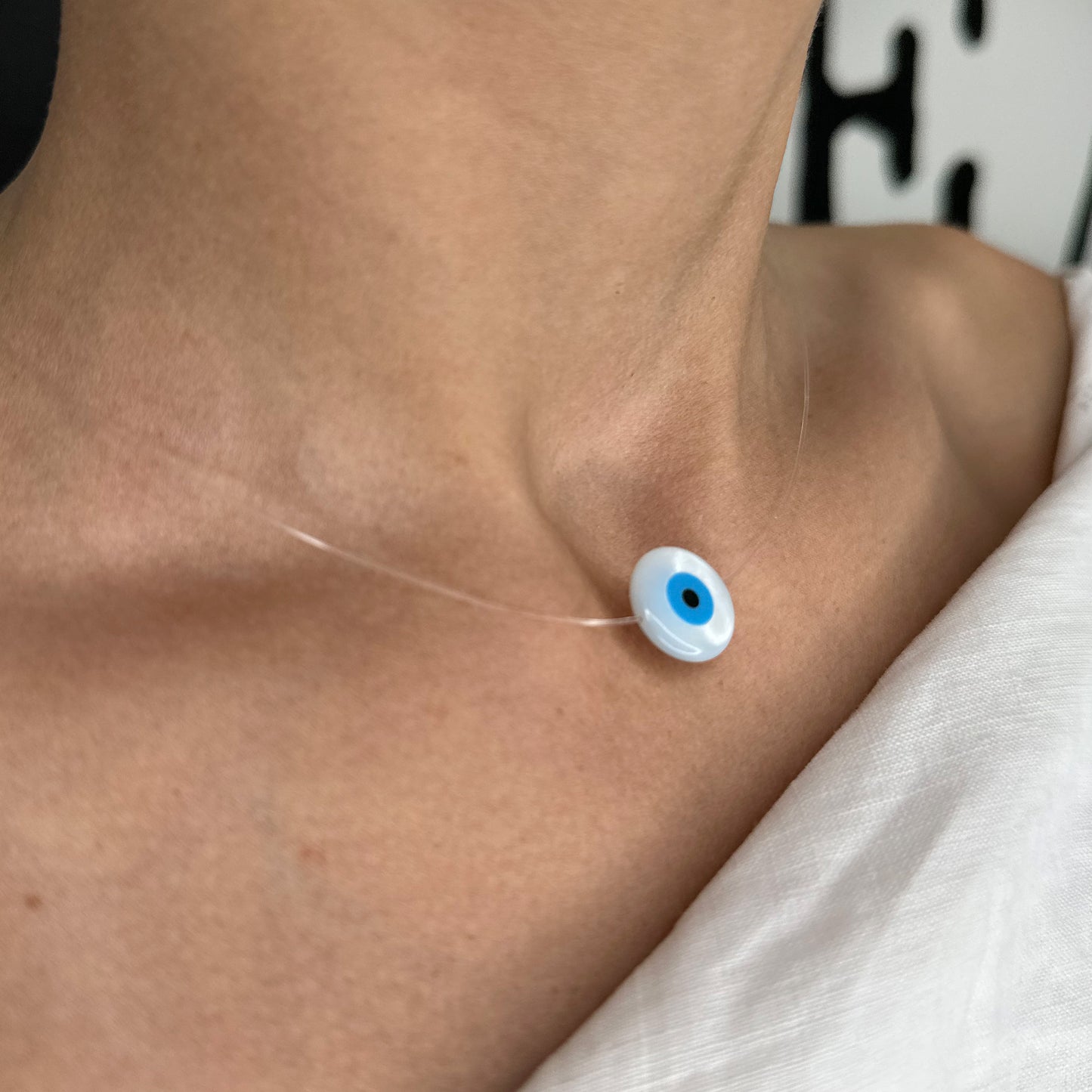 Floating Eye Necklace