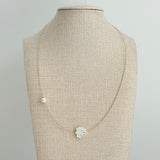 Seashell with pearl  Necklace