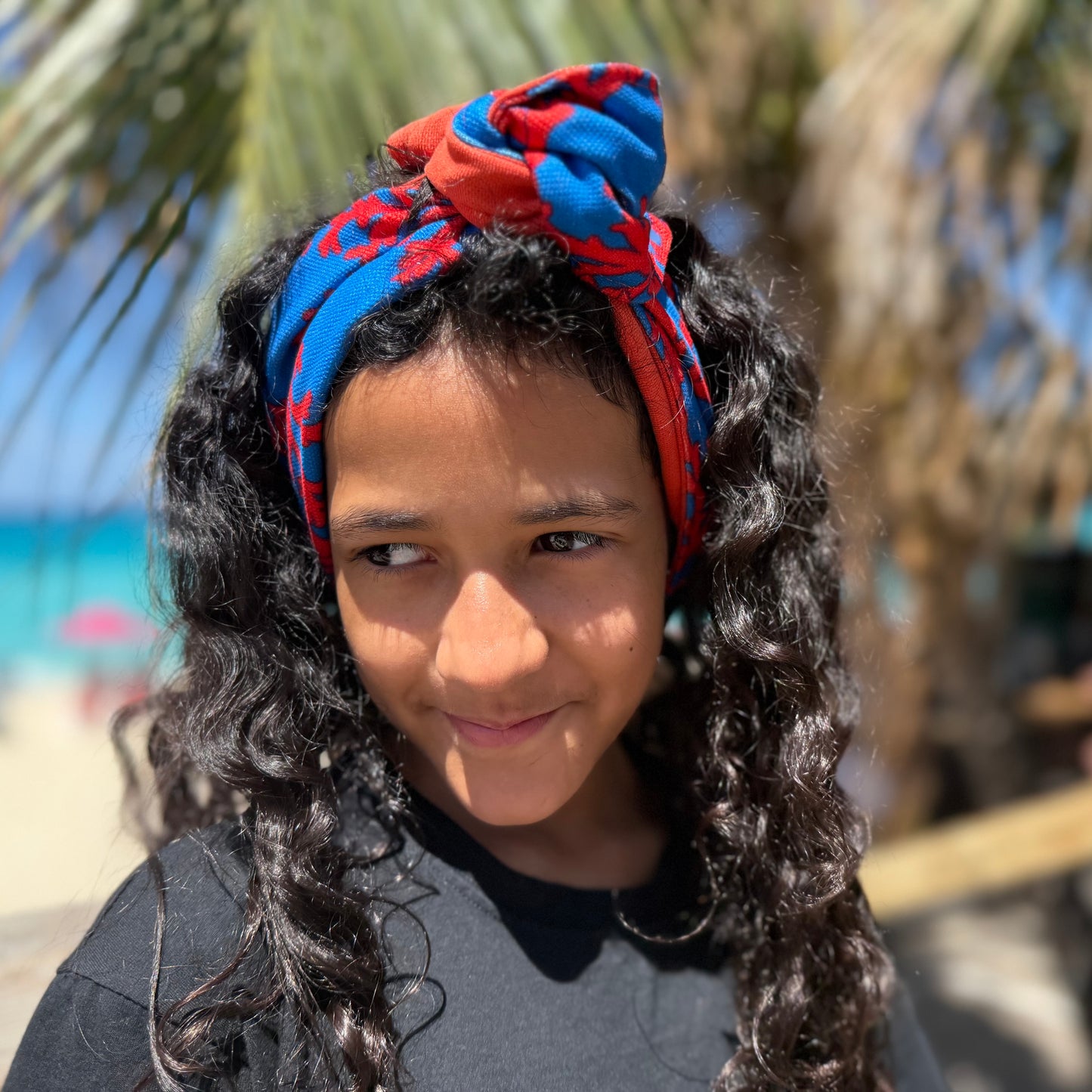 Palermo Headbands ( Coral with Orange )