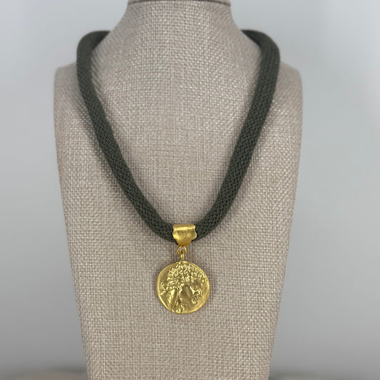 Handmade Ancient Coin Necklace – Timeless Elegance with Modern Style