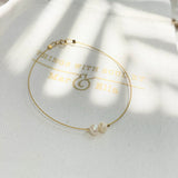 Minimalist Freshwater Pearls Bracelet