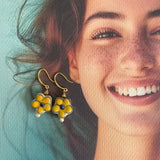 Sunshine Bloom Jewelry Set – Necklace & Earrings