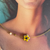 Sunshine Bloom Jewelry Set – Necklace & Earrings