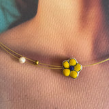 Sunshine Bloom Jewelry Set – Necklace & Earrings