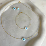 Elegant Evil Eye Jewelry Set for Everyday Use