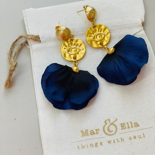 Ary's Earrings ( Blue )