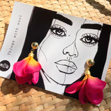 Bali's Flower Earrings