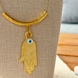 Hamsa Evil Eye Protection Set