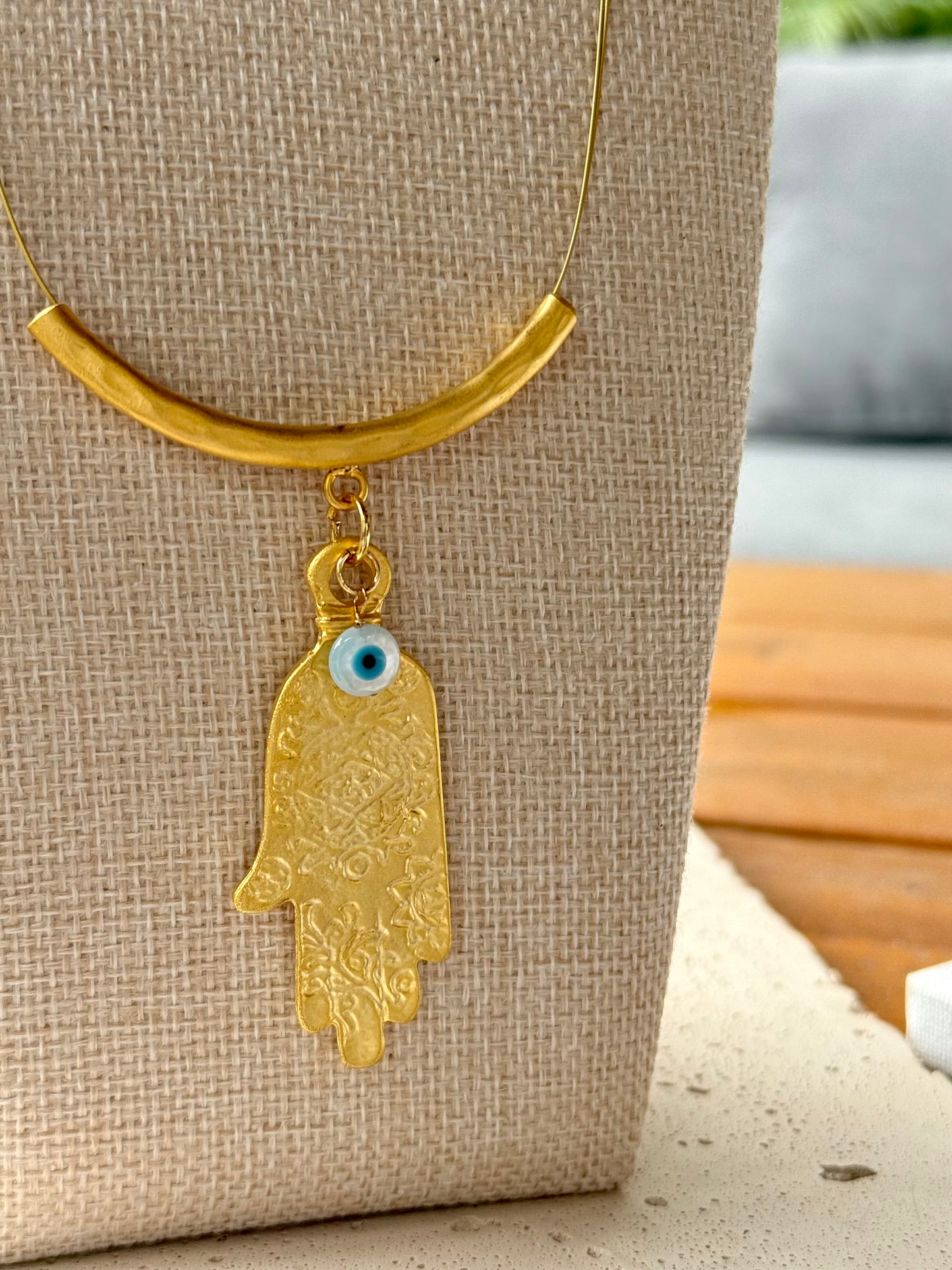 Hamsa Evil Eye Protection Set