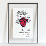 Heart Chakra Art Print