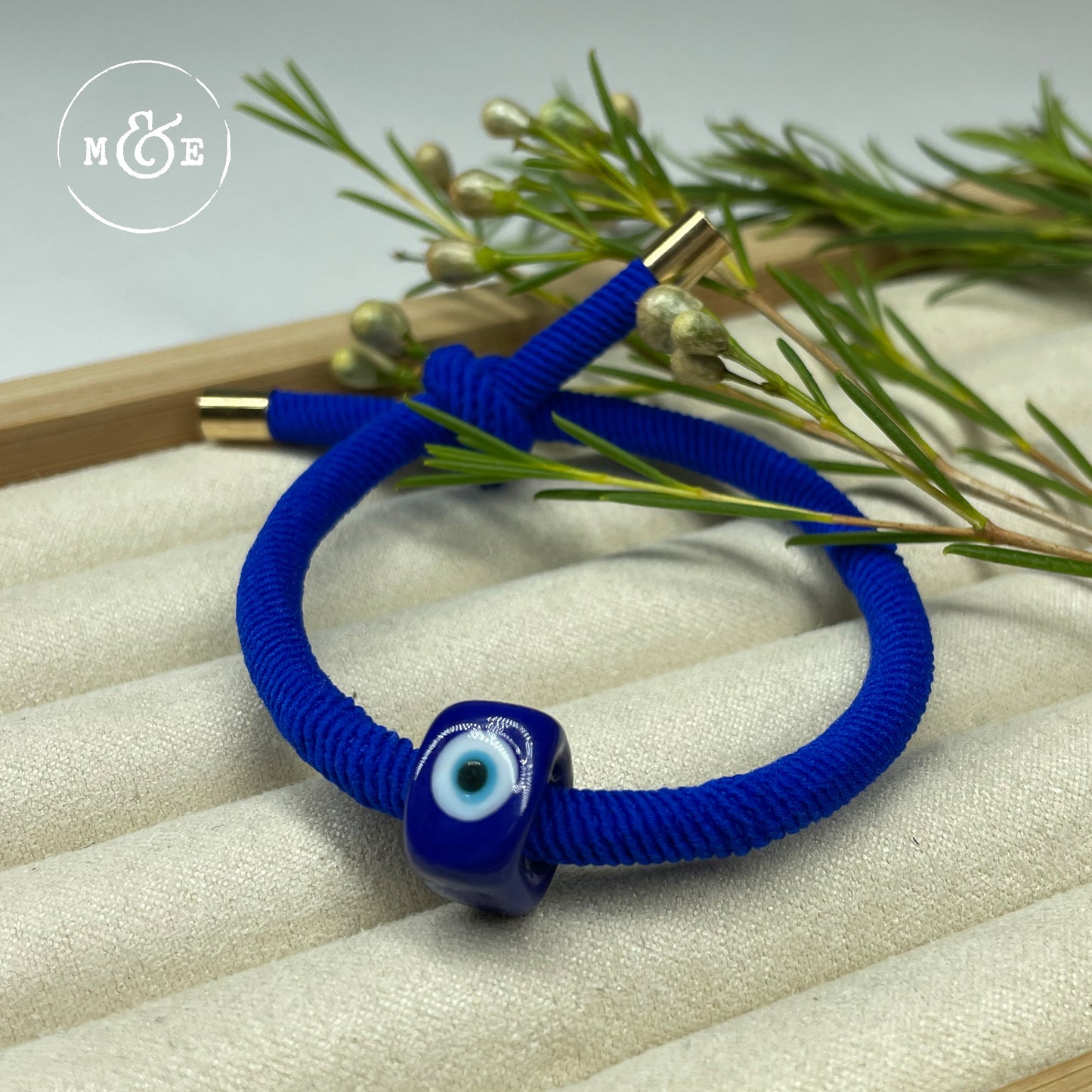 Murano Lucky Bracelet ( Royal Blue  )