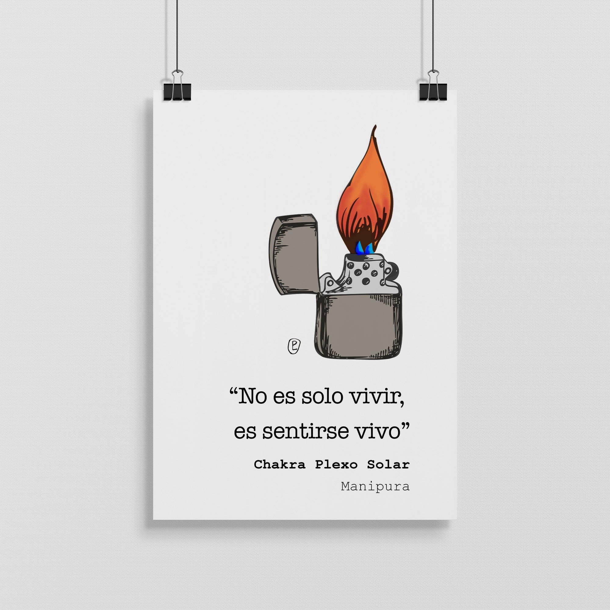 Solar Plexus Chakra Print