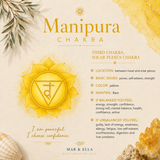 Solar Plexus Chakra  Gold Necklace with Citrine