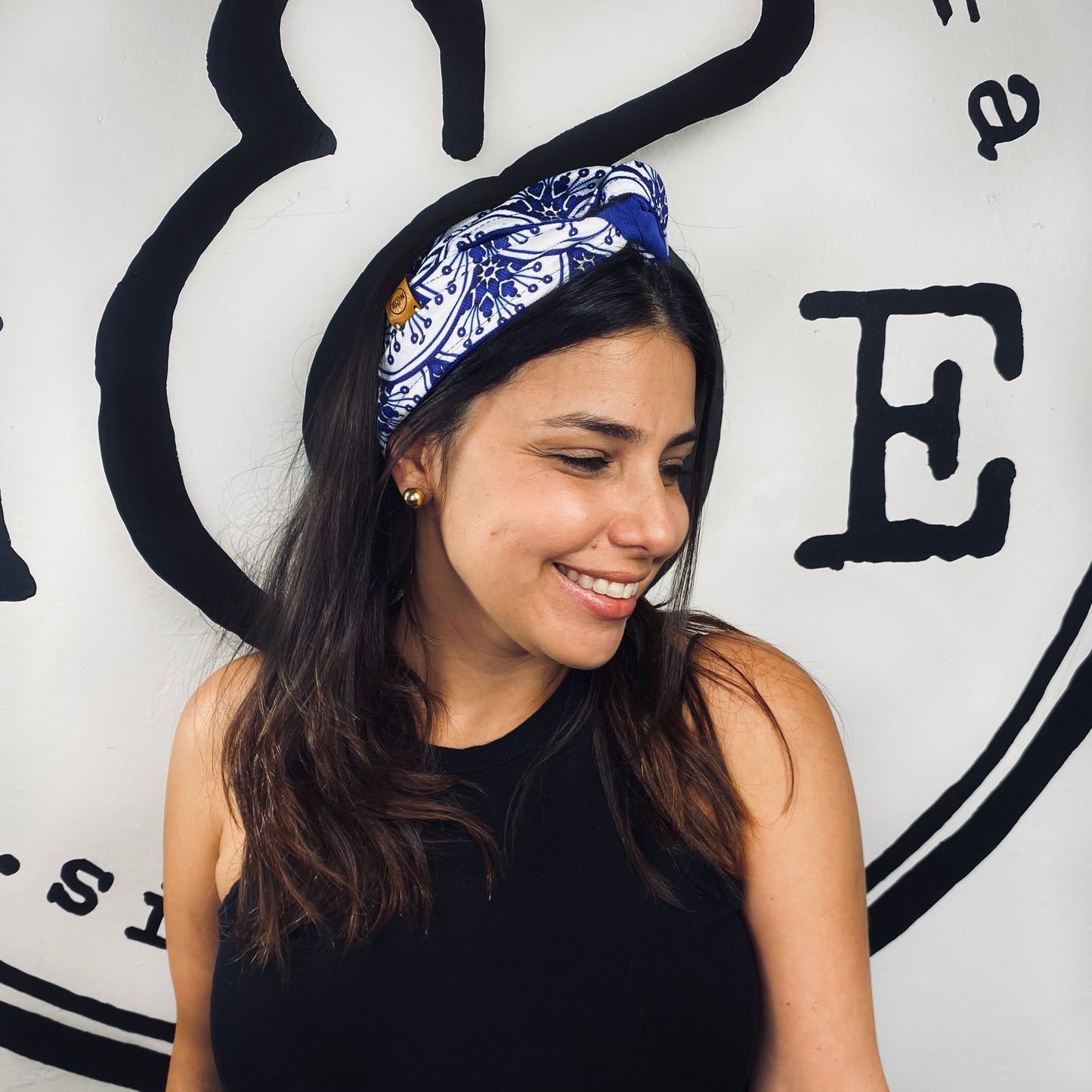 Palermo Headbands ( Mosaic with Blue )