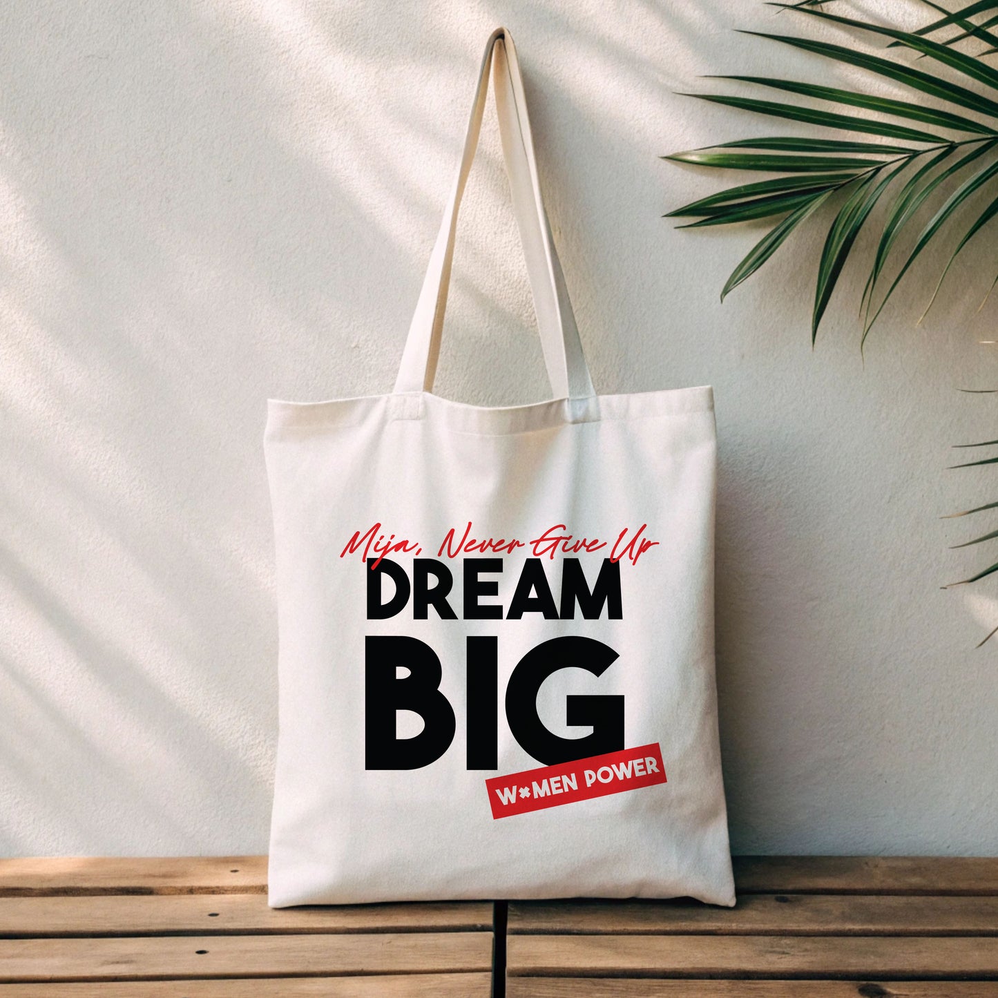 Mija, Dream Big Canvas Bag