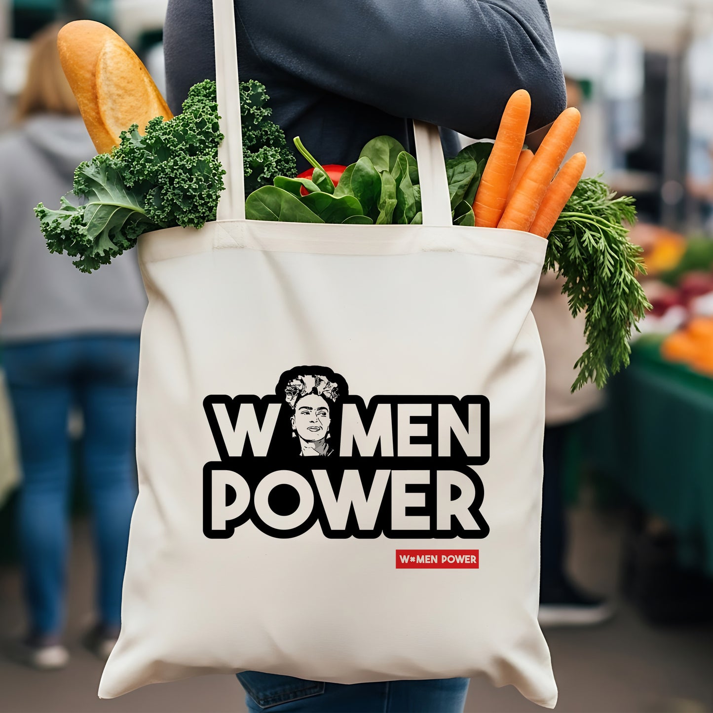 Woman Power Tote Bag