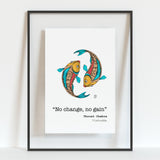 Throat Chakra Art Print
