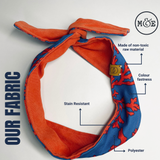 Palermo Headbands ( Coral with Orange )