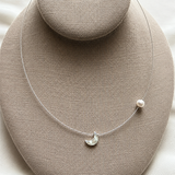 Milos Crescent Moon Choker