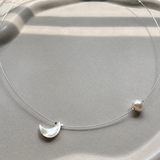 Milos Crescent Moon Choker