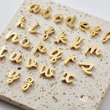 Load image into Gallery viewer, Gold Letters Choker Necklace
