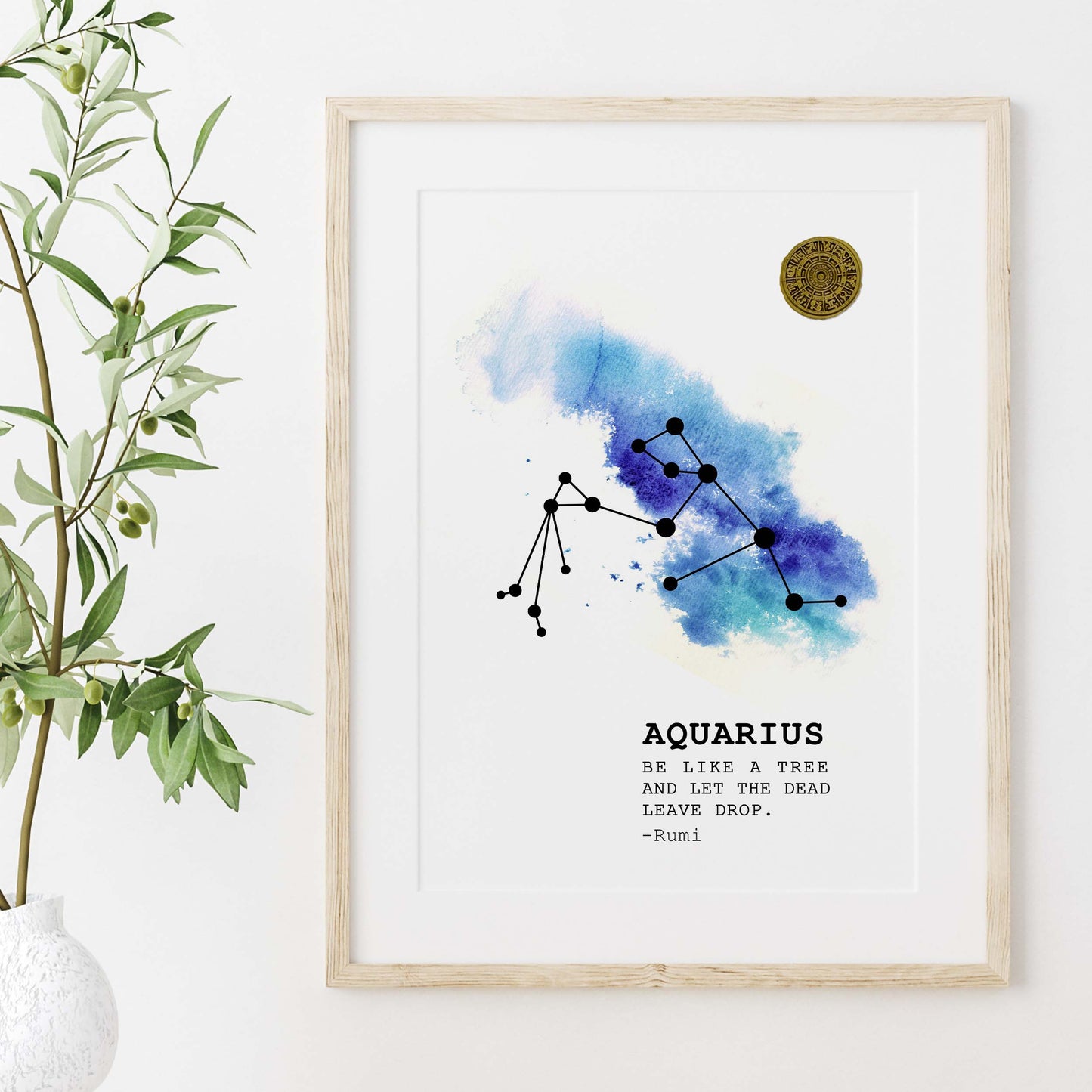 Aquarius Watercolor